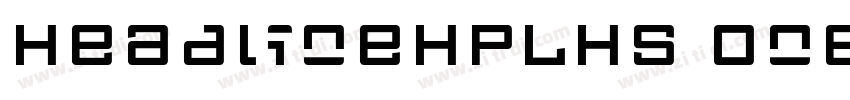 HeadlineHPLHS One字体转换